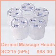 CACI Dermal Massage Heads