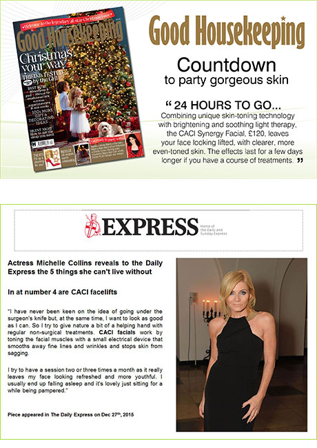 Michelle Collins loved her CACI Synergy Treatments 